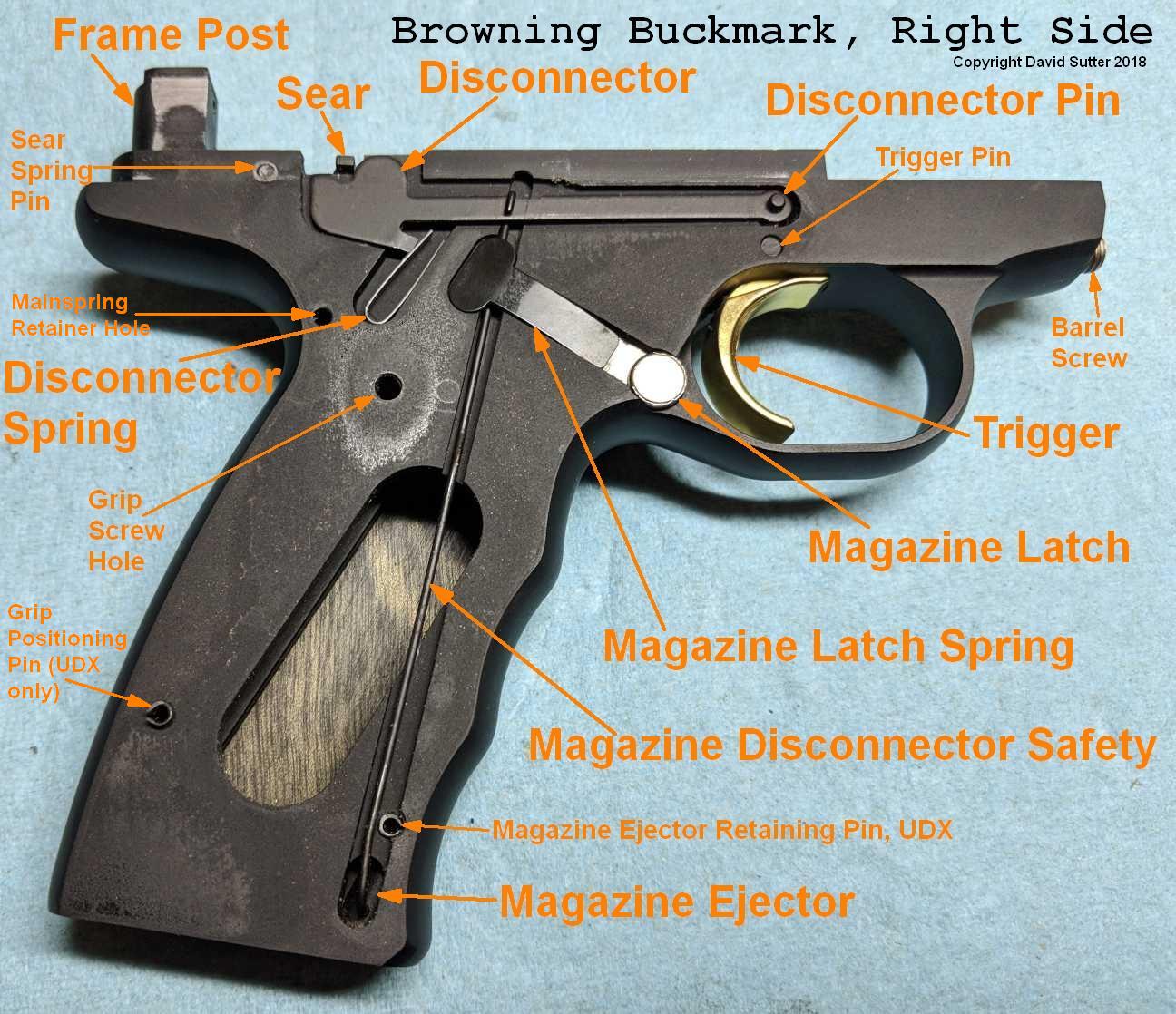 Browning Buckmark Reassembly.